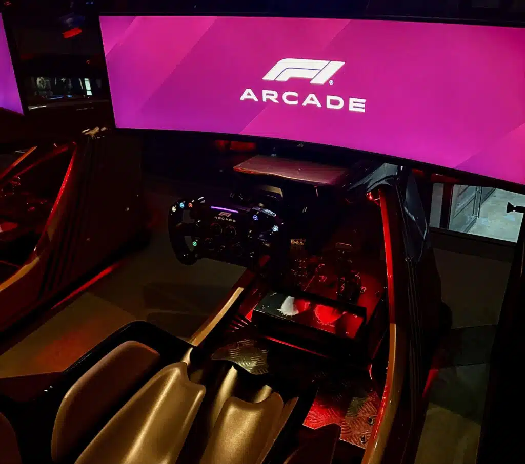 Experience the Immersive F1 Arcade London F1 Arcade London.