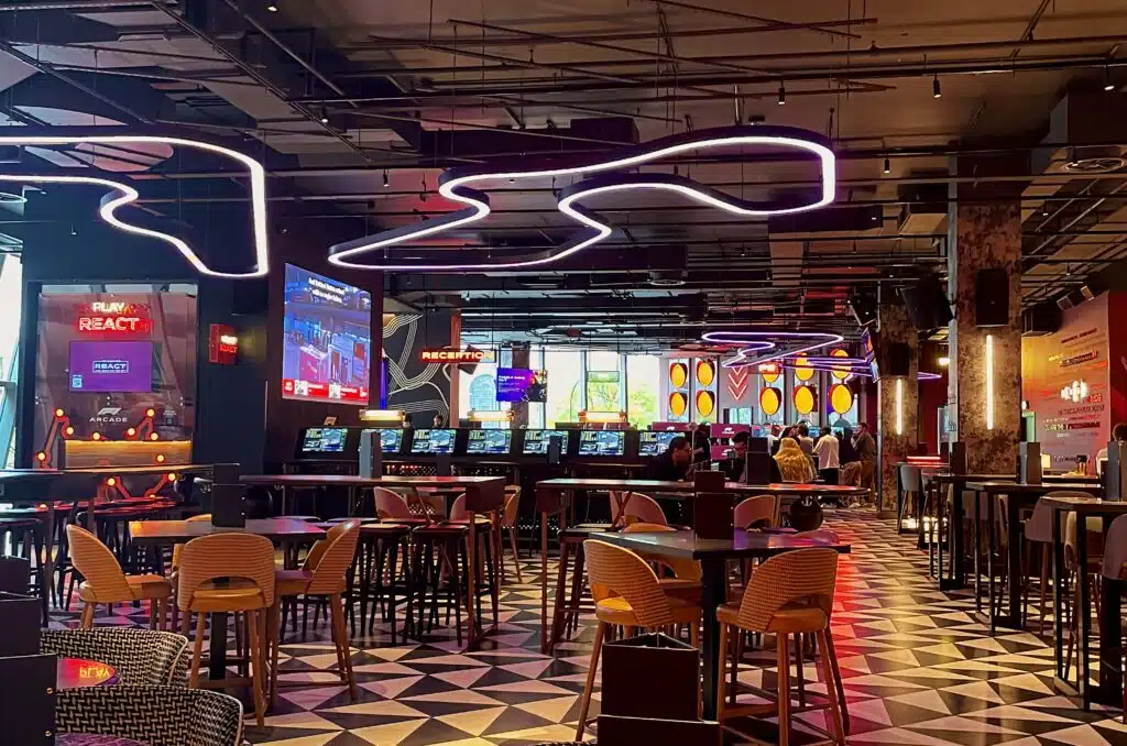 Experience the Immersive F1 Arcade London F1 Arcade London.