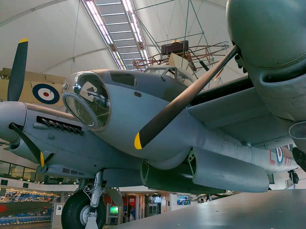 The Royal Air Force Museum in Hendon Mosquito.