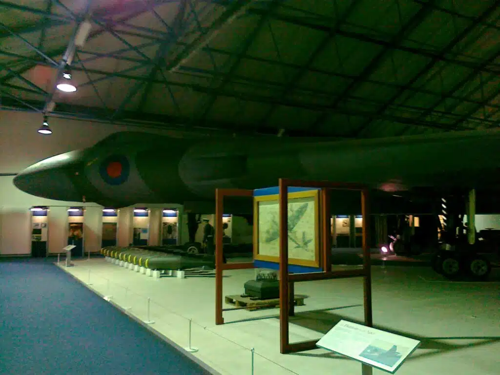 The Royal Air Force Museum in Hendon Vulcan.